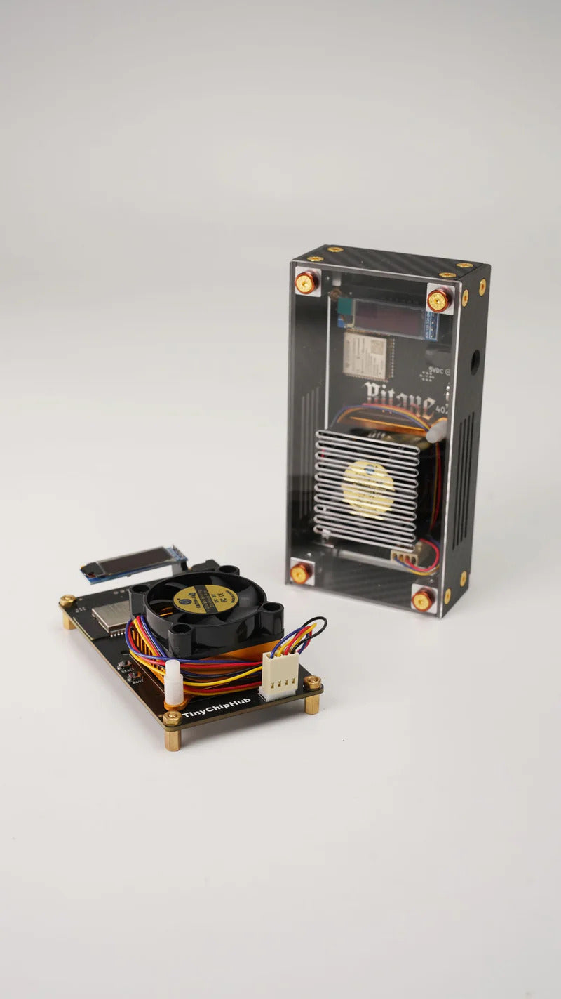 Bitaxe Supra - 625+GH/s solo Bitcoin Miner
